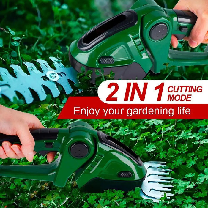 21V Cordless Hedge Trimmer – Rechargeable Garden Tool