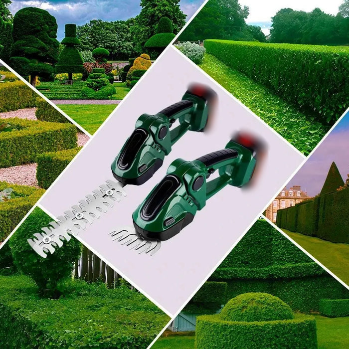 21V Cordless Hedge Trimmer – Rechargeable Garden Tool