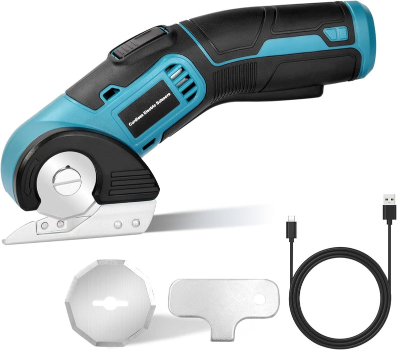 HardyTools 4V Cordless Electric Scissors – Heavy Duty Cutter